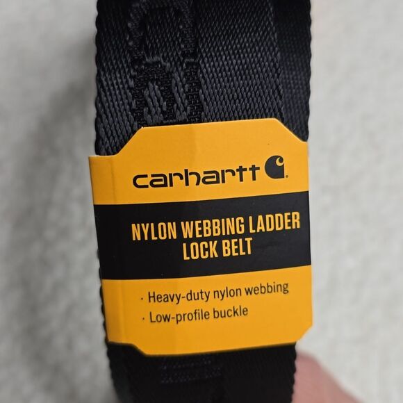 1209 NWT Carhartt Carhartt Adult unisex Black Nylon Belt - Picture 6 of 6
